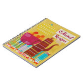 Colorful Kitchen Recipe Journal Notitieboek (Linkerzijde)