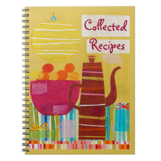 Colorful Kitchen Recipe Journal Notitieboek