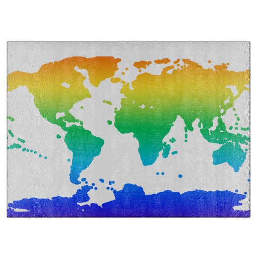 Colorful Kitchen Snijplank (Voorkant)