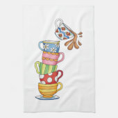 Colorful Kitchen Tea Time Theedoek (Verticaal)