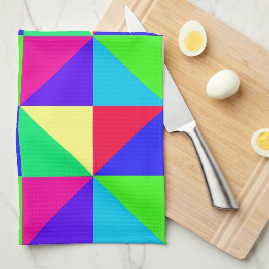 Colorful Kitchen Towel Theedoek (Quarter Fold)