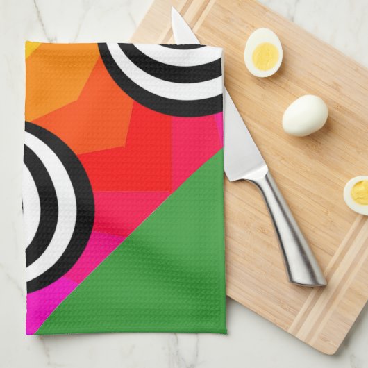 Colorful Kitchen Towels Theedoek (Quarter Fold)