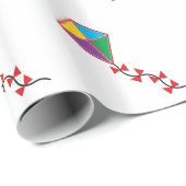 Colorful Kite Cadeaupapier (Rol Hoek)