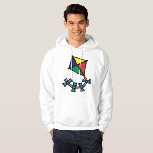 Colorful Kite Hoodie (Voorkant volledig)