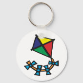 Colorful Kite Sleutelhanger (Voorkant)