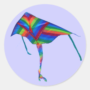 Colorful Kite Stickers