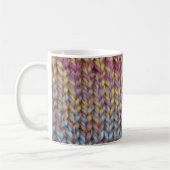 Colorful Knit Koffiemok (Links)