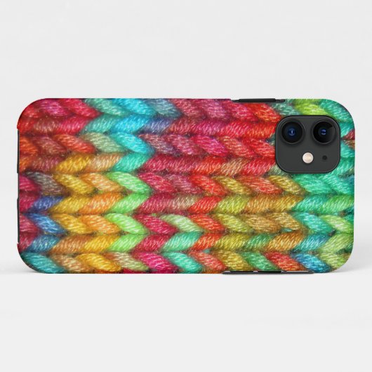 Colorful Knitters Yarn Hoesje-Mate iPhone Case (Achterkant (horizontaal))