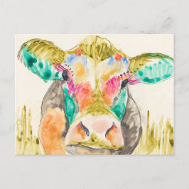 Colorful Koe Design Briefkaart