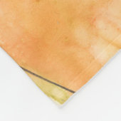 Colorful Koe Design Fleece Deken (Hoek)