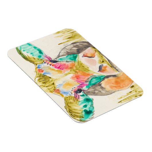 Colorful Koe Design Magneet (Rechterzijde)