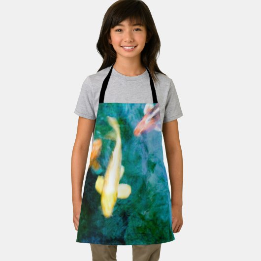 Colorful Koi Fish Schort (Insitu)