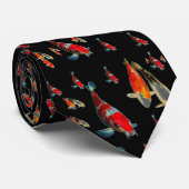 Colorful Koi Fish Stropdas (Opgerold)