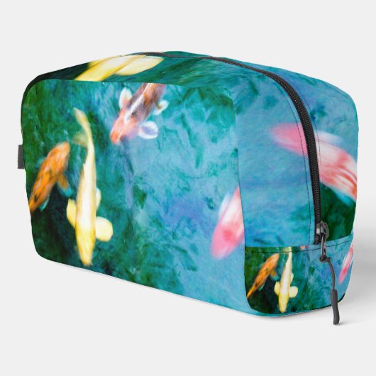 Colorful Koi Fish Toilettasje (Rechterhoek)
