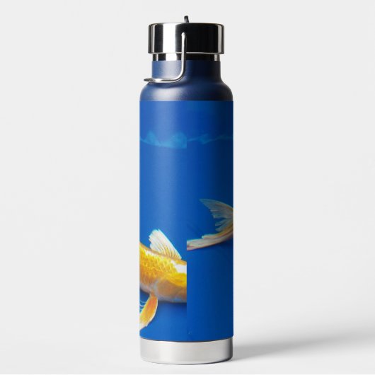 Colorful Koi Foto Waterfles (Rechts)