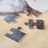 Colorful Koi in Lily-vijver met waterval Legpuzzel (Zijkant)