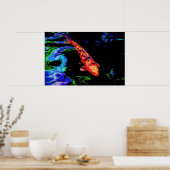 Colorful Koi Poster (Keuken)