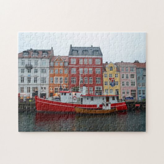 Colorful Kopenhagen Legpuzzel (Horizontaal)