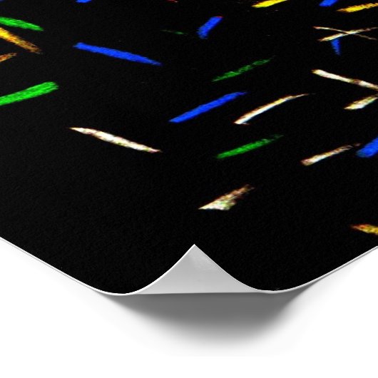 Colorful Kukulcan Poster (Hoek)