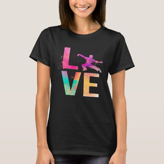 Colorful Kung Fu Mom Kung Fu T-shirt (Voorkant)