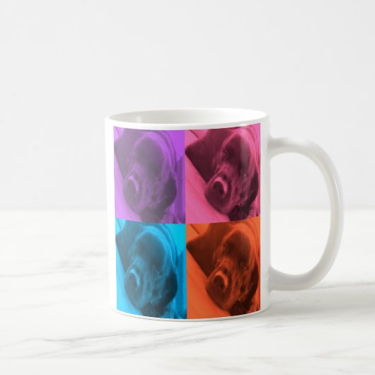 Colorful Labrador Koffiemok (Rechts)