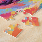 Colorful Labrador Legpuzzel (Zijkant)