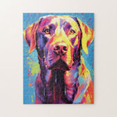 Colorful Labrador Legpuzzel (Verticaal)