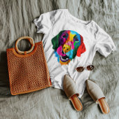 Colorful Labrador Retriever Dog T-shirt
