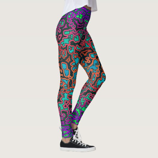 Colorful Labyrinth♥ Leggings (Rechts)