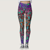 Colorful Labyrinth♥ Leggings (Voorkant)