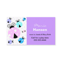 Colorful Ladybugs-kaart