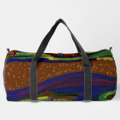 Colorful Landscape Duffel Bag Plunjezak (Achterkant)