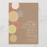 Colorful Lantern Cardstock geïnspireerde repetitie