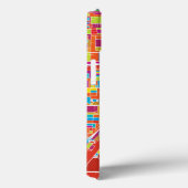 Colorful Las Vegas, Nevada Map Case-Mate iPhone Case (Achterkant / Rechts)