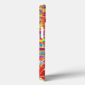 Colorful Las Vegas, Nevada Map Case-Mate iPhone Case (Achterkant / Rechts)