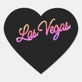 Colorful Las Vegas Sparkles Sticker