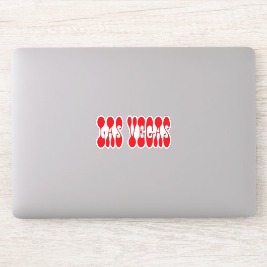 Colorful Las Vegas Sticker (Computer)