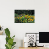 Colorful Late Summer Tall Wild Mullein Poster (Thuiskantoor)