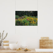 Colorful Late Summer Tall Wild Mullein Poster (Keuken)