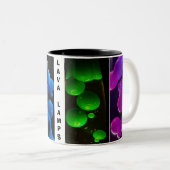 colorful lava  tweekleurige koffiemok (Voorkant rechts)