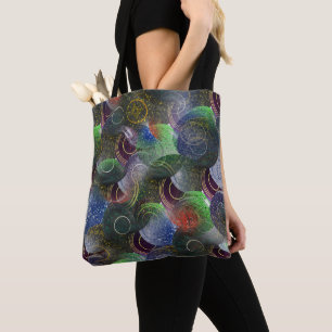 Colorful Lawn Bowls-ontkoppeling, Tote Bag