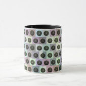 Colorful Lawn Bowls Pattern Mok (Midden)