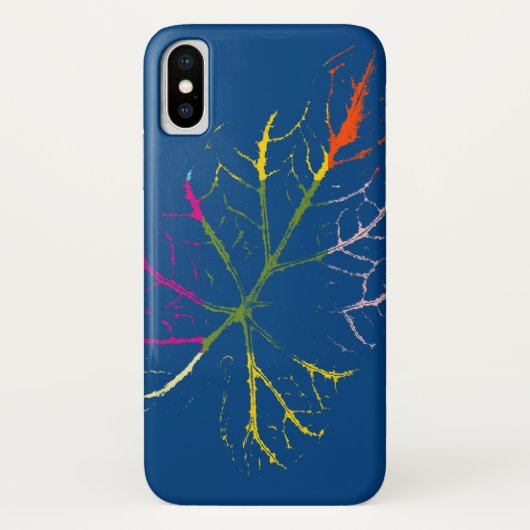 Colorful Leaf Fine Art Case-Mate iPhone Case (Achterkant)