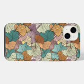 Colorful Leaf Pattern iPhone Hoesje (Achterkant horizontaal)