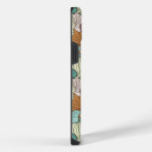 Colorful Leaf Pattern iPhone Hoesje (Rechterkant)