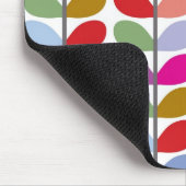 Colorful Leaf Pattern Muismat (Hoek)