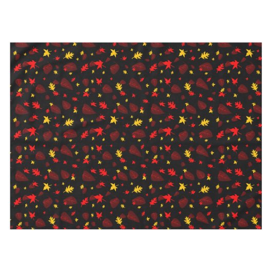 Colorful Leaf Pattern Tafelkleed (Voorkant (Horizontaal))