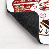 Colorful Leaping Hare Muismat (Hoek)