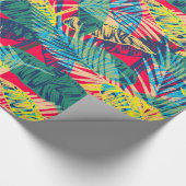 Colorful Leaves Pattern Cadeaupapier (Hoek)