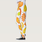 Colorful Leaves Pattern Leggings (Links)